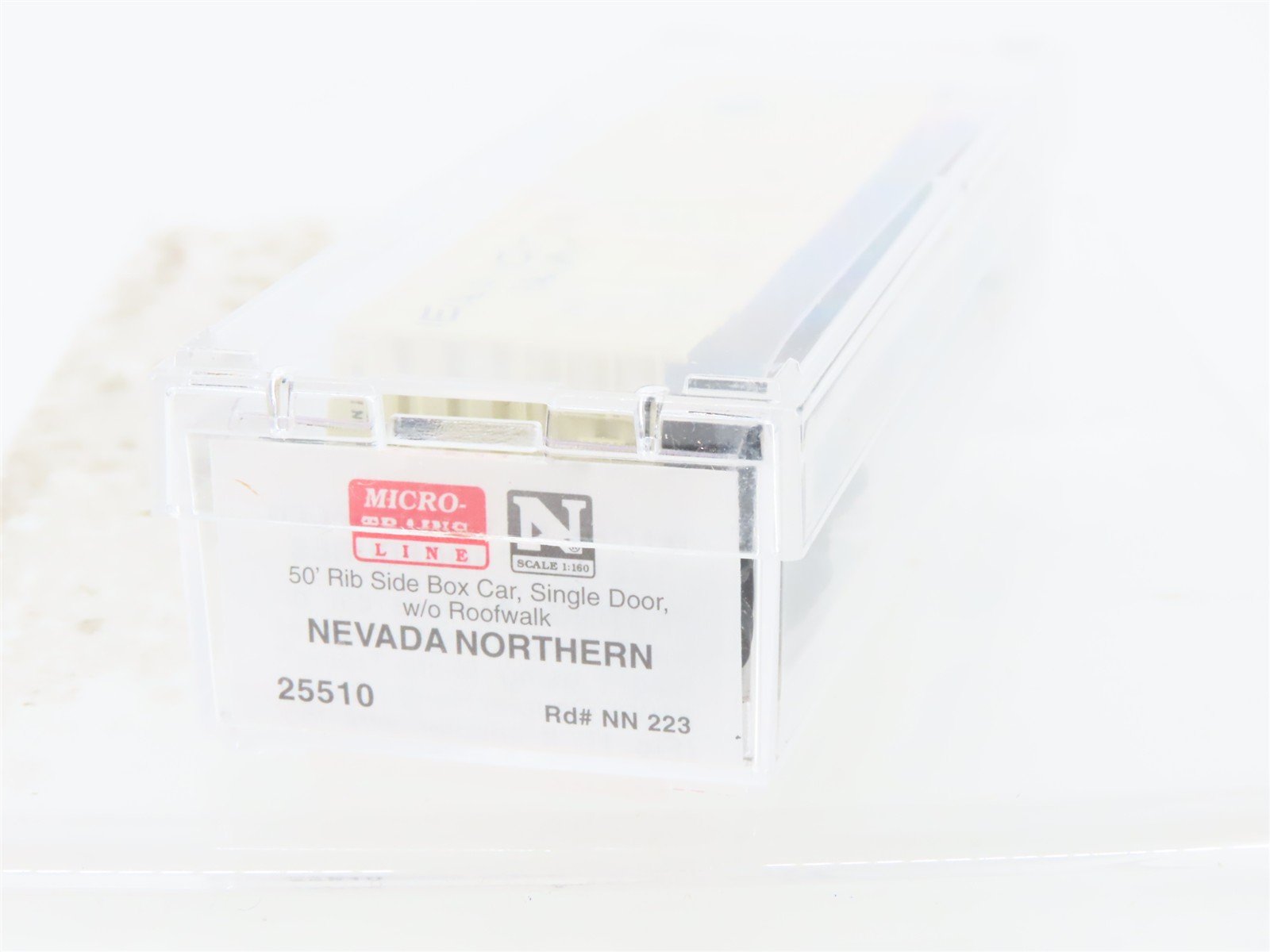 N Scale Micro-Trains MTL 25510 NN Nevada Northern Railway 50' Box Car #223
