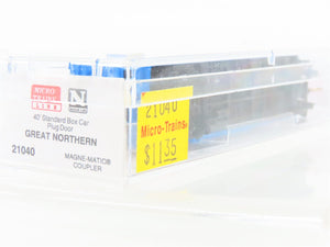 N Scale Micro-Trains MTL 21040 GN Great Northern 40' Plug Door Box Car #6619