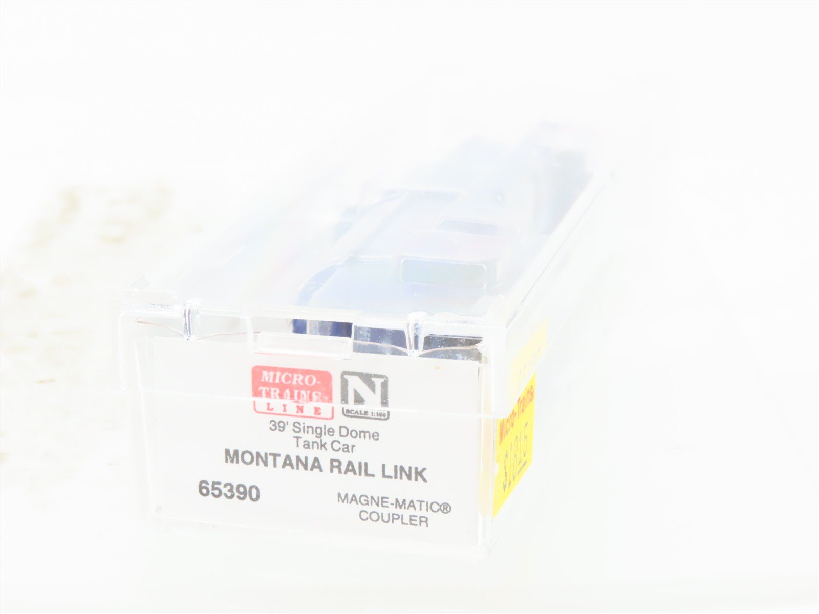 N Micro-Trains MTL 65390 MRL Montana Rail Link 39' Single Dome Tank Car #100015