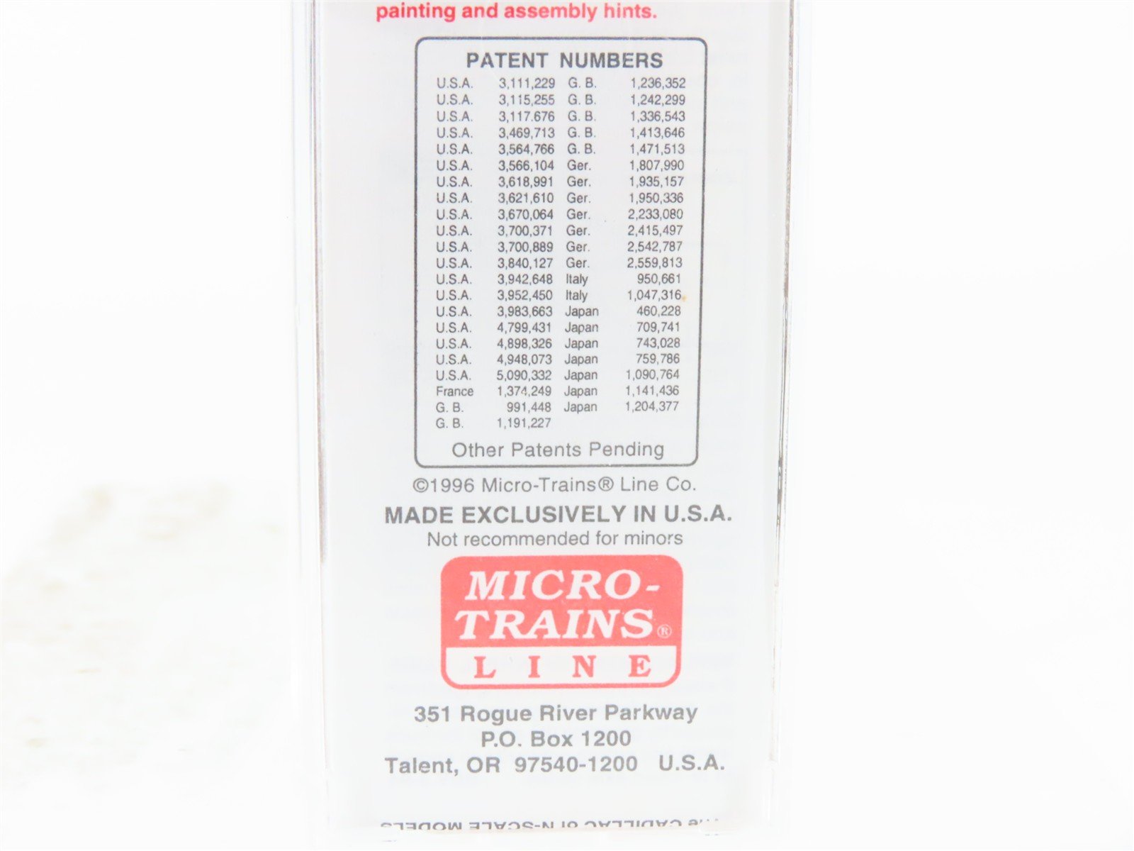 N Scale Micro-Trains MTL 21240 WMRX Western Maryland 40' Plug Door Box Car #14