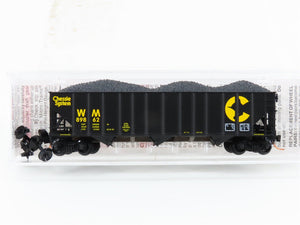 N Scale Micro-Trains MTL 108150 WM Western Maryland 3-Bay Open Hopper #89862
