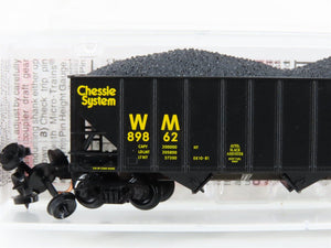 N Scale Micro-Trains MTL 108150 WM Western Maryland 3-Bay Open Hopper #89862