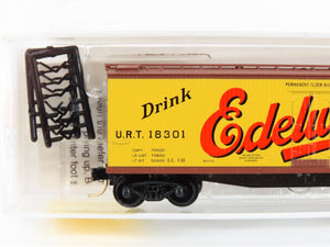 N Scale Micro-Trains MTL 49430 URT Edelweiss Brew 40' Wood Reefer #18301
