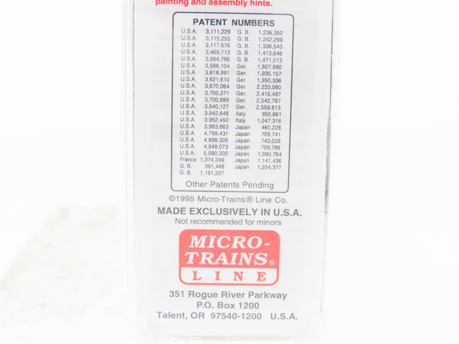 N Scale Micro-Trains MTL 49430 URT Edelweiss Brew 40' Wood Reefer #18301