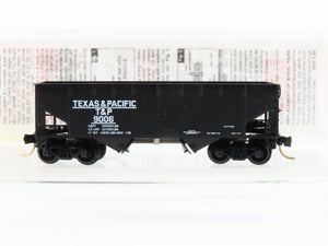 N Scale Micro-Trains MTL 55120 T&P Texas & Pacific 33' 2-Bay Open Hopper #9006