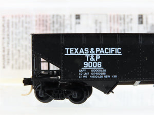 N Scale Micro-Trains MTL 55120 T&P Texas & Pacific 33' 2-Bay Open Hopper #9006