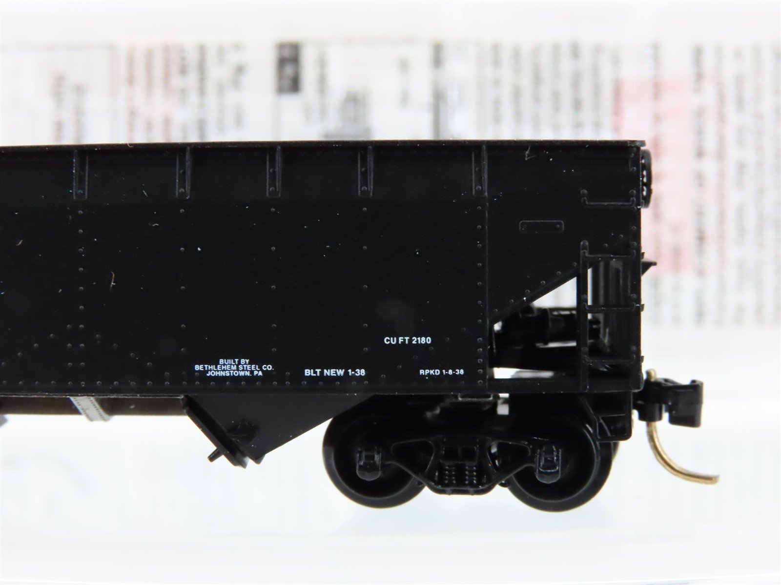 N Scale Micro-Trains MTL 55120 T&P Texas & Pacific 33' 2-Bay Open Hopper #9006