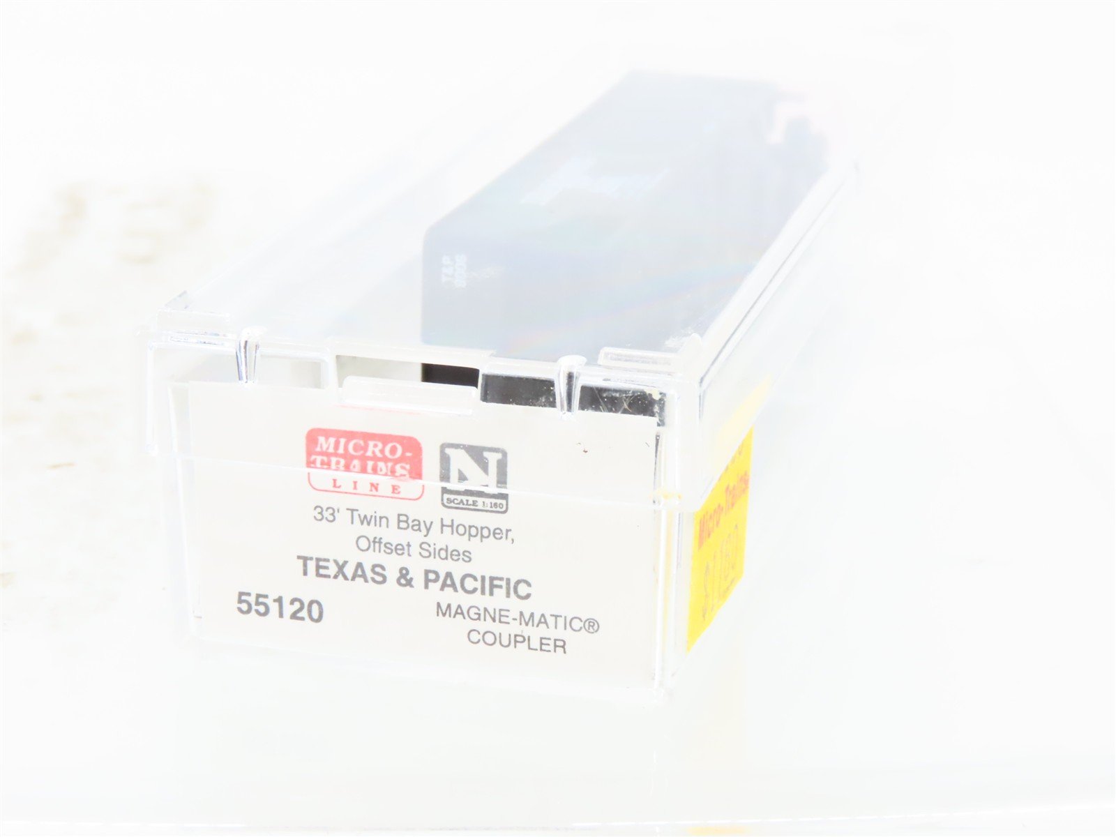 N Scale Micro-Trains MTL 55120 T&P Texas & Pacific 33' 2-Bay Open Hopper #9006