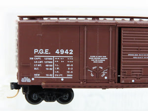 N Scale Micro-Trains MTL 22070 PGE Pacific Great Eastern 40' Box Car #4942