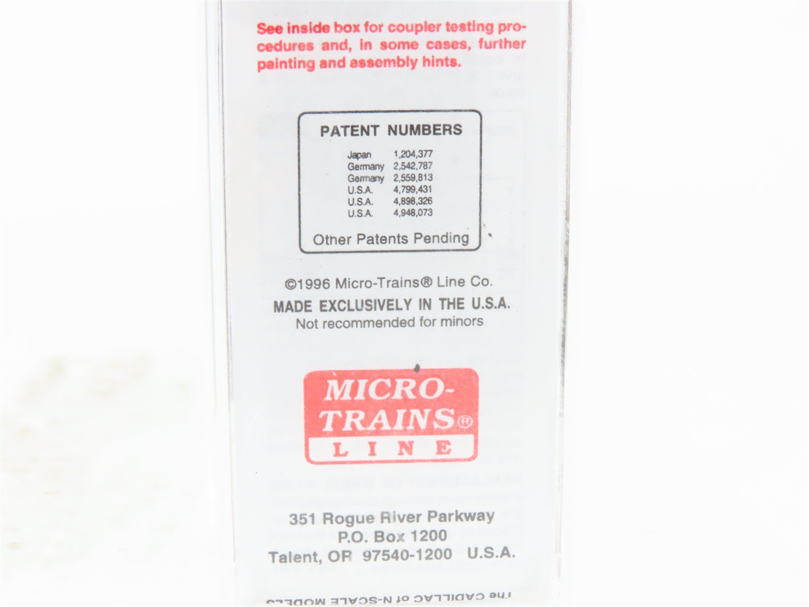 N Scale Micro-Trains MTL 22070 PGE Pacific Great Eastern 40' Box Car #4942