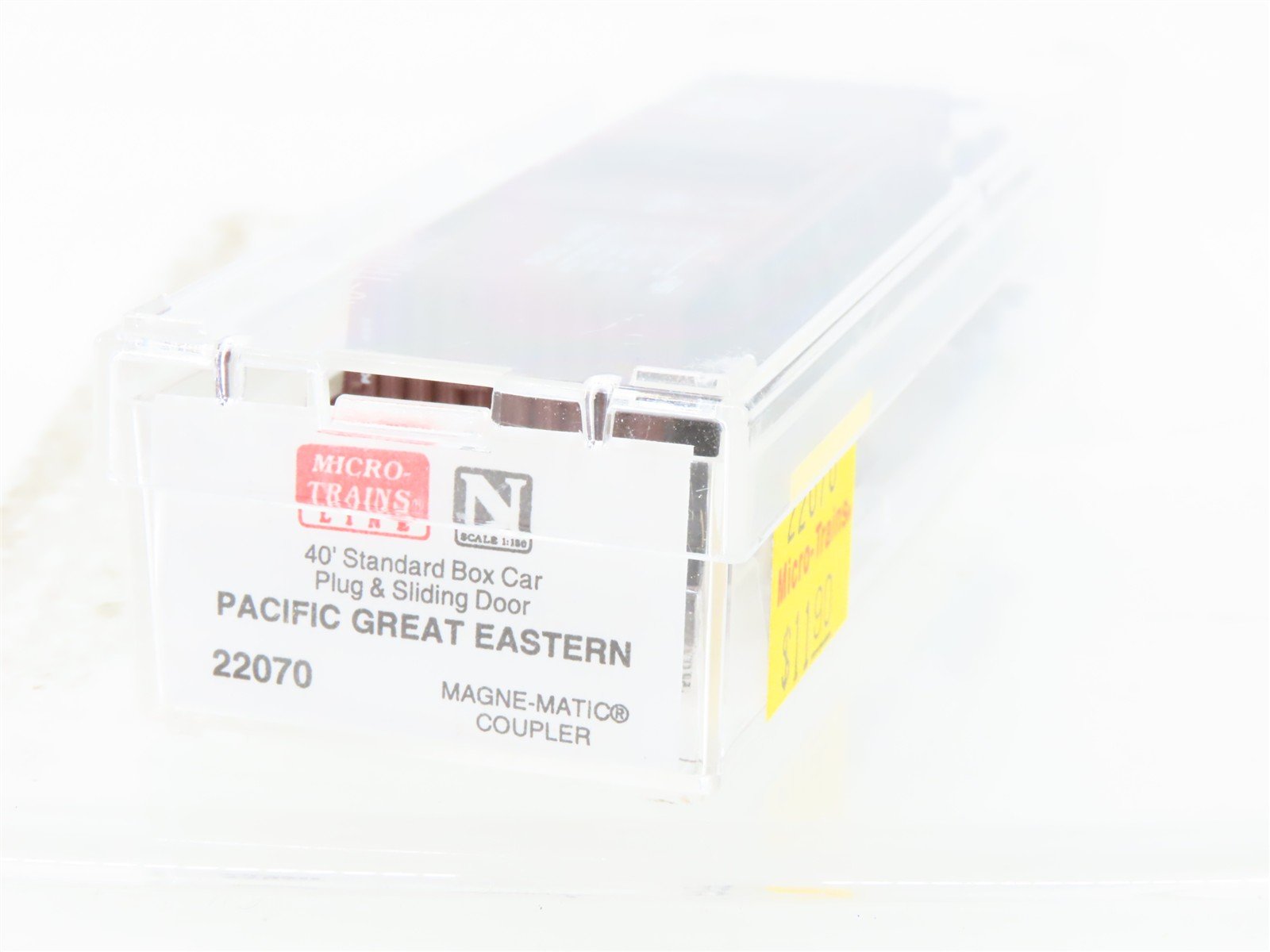 N Scale Micro-Trains MTL 22070 PGE Pacific Great Eastern 40' Box Car #4942