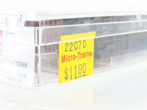 N Scale Micro-Trains MTL 22070 PGE Pacific Great Eastern 40' Box Car #4942