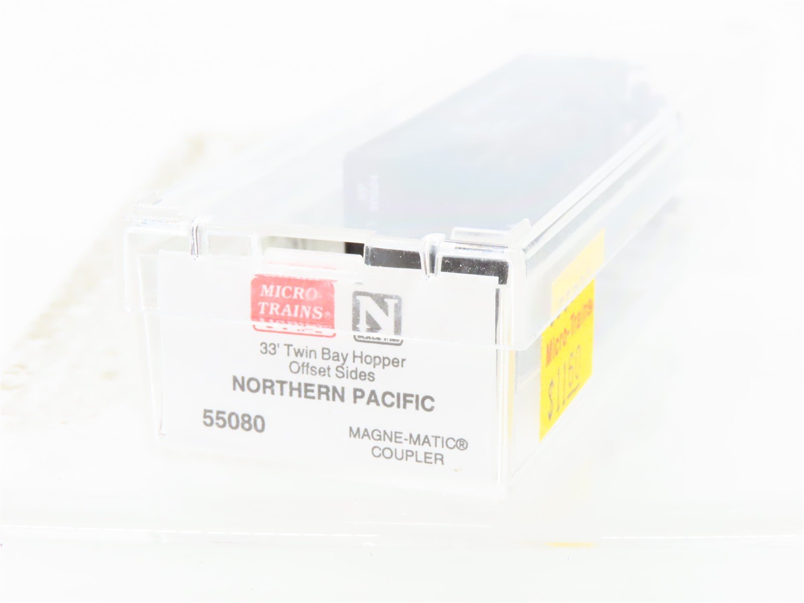 N Scale Micro-Trains MTL 55080 NP Northern Pacific 33' 2-Bay Open Hopper #70224