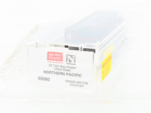 N Scale Micro-Trains MTL 55080 NP Northern Pacific 33' 2-Bay Open Hopper #70224