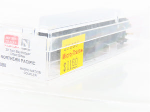 N Scale Micro-Trains MTL 55080 NP Northern Pacific 33' 2-Bay Open Hopper #70224