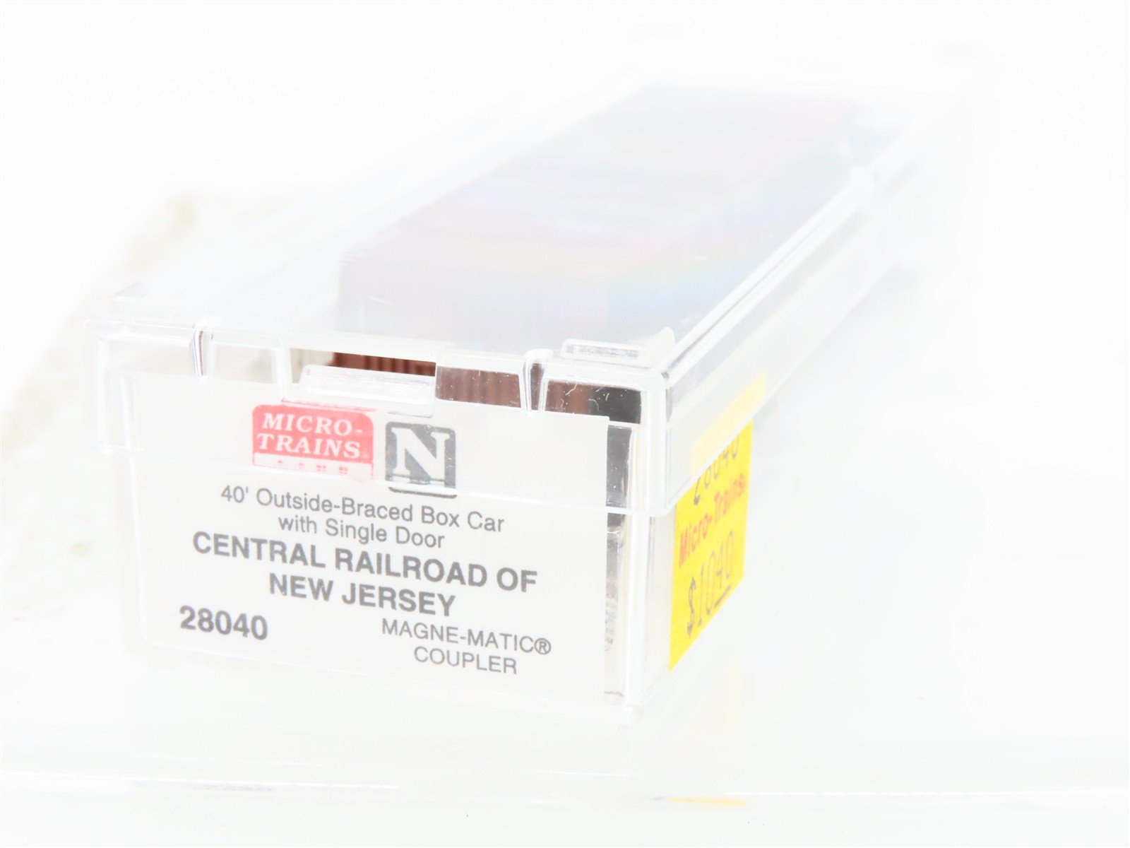 N Micro-Trains MTL 28040 CNJ Central Railroad of New Jersey 40' Box Car #17235