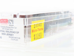 N Micro-Trains MTL 28040 CNJ Central Railroad of New Jersey 40' Box Car #17235