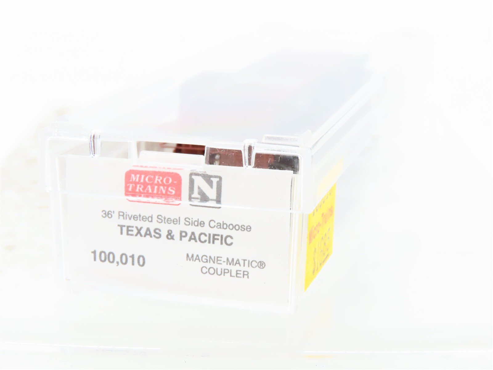 N Scale Micro-Trains MTL 100,010 T&P Texas & Pacific Railroad 36' Caboose #2525