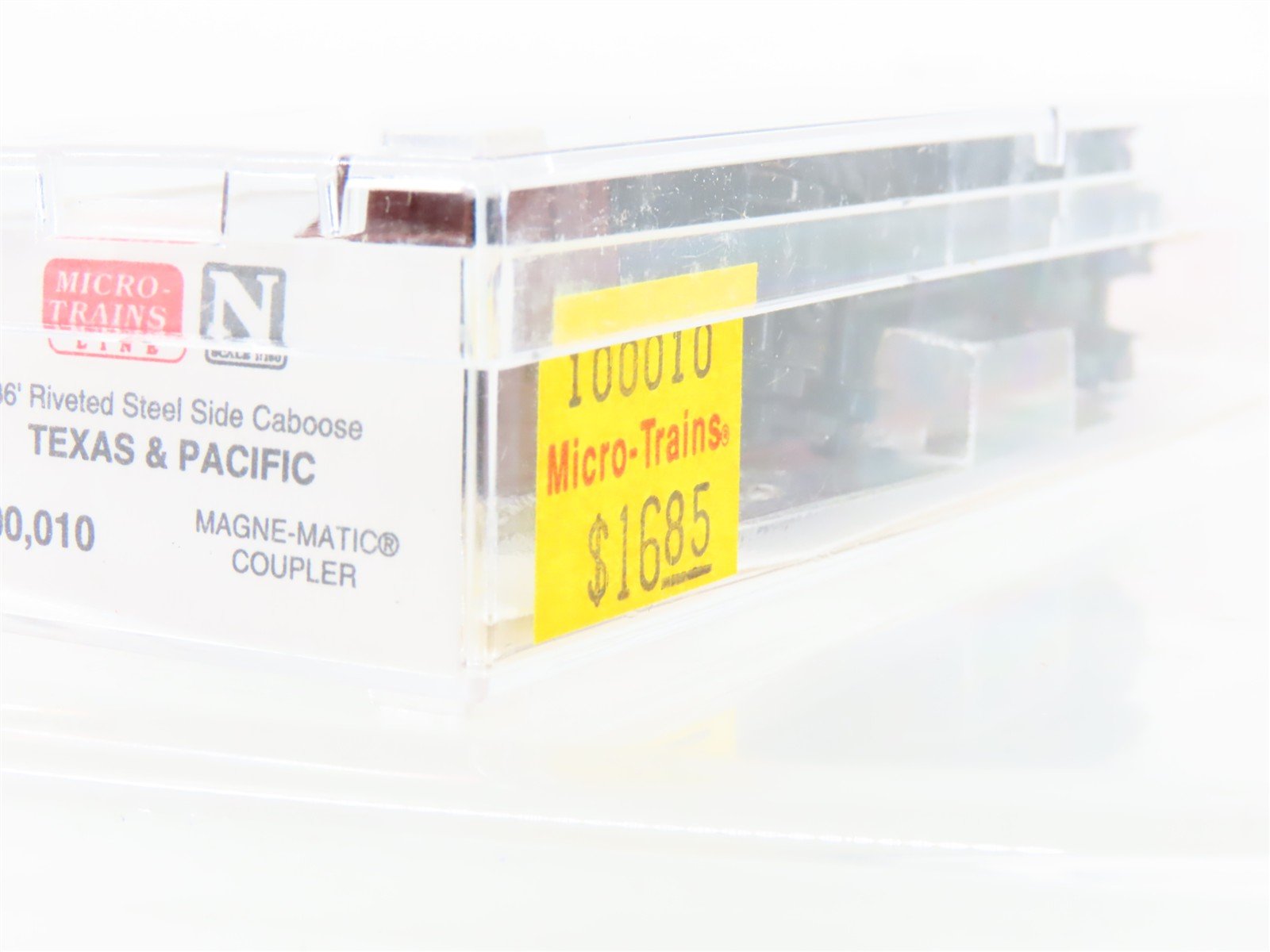 N Scale Micro-Trains MTL 100,010 T&P Texas & Pacific Railroad 36' Caboose #2525