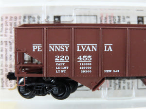 N Scale Micro-Trains MTL 56060 PRR Pennsylvania Railroad 2-Bay Hopper #220455