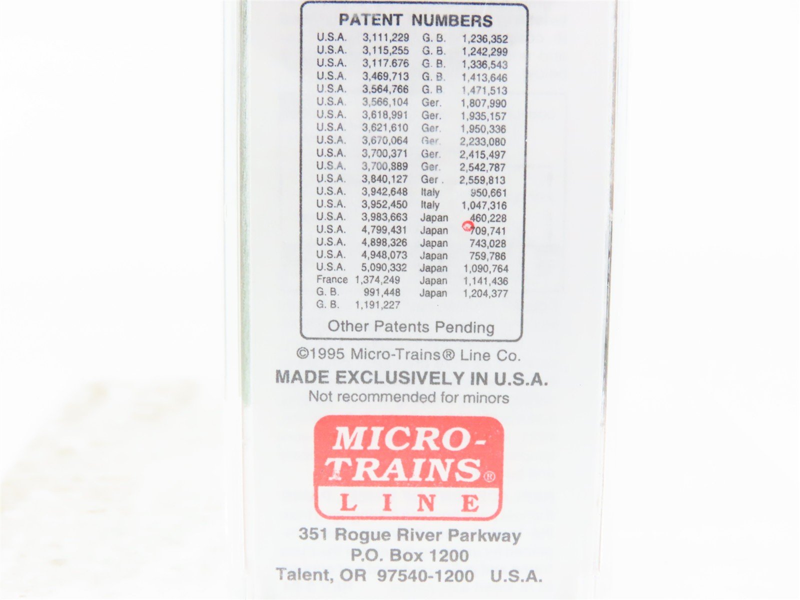 N Micro-Trains MTL 20306/2 BN Burlington Northern 40' Single Door Box Car 189288