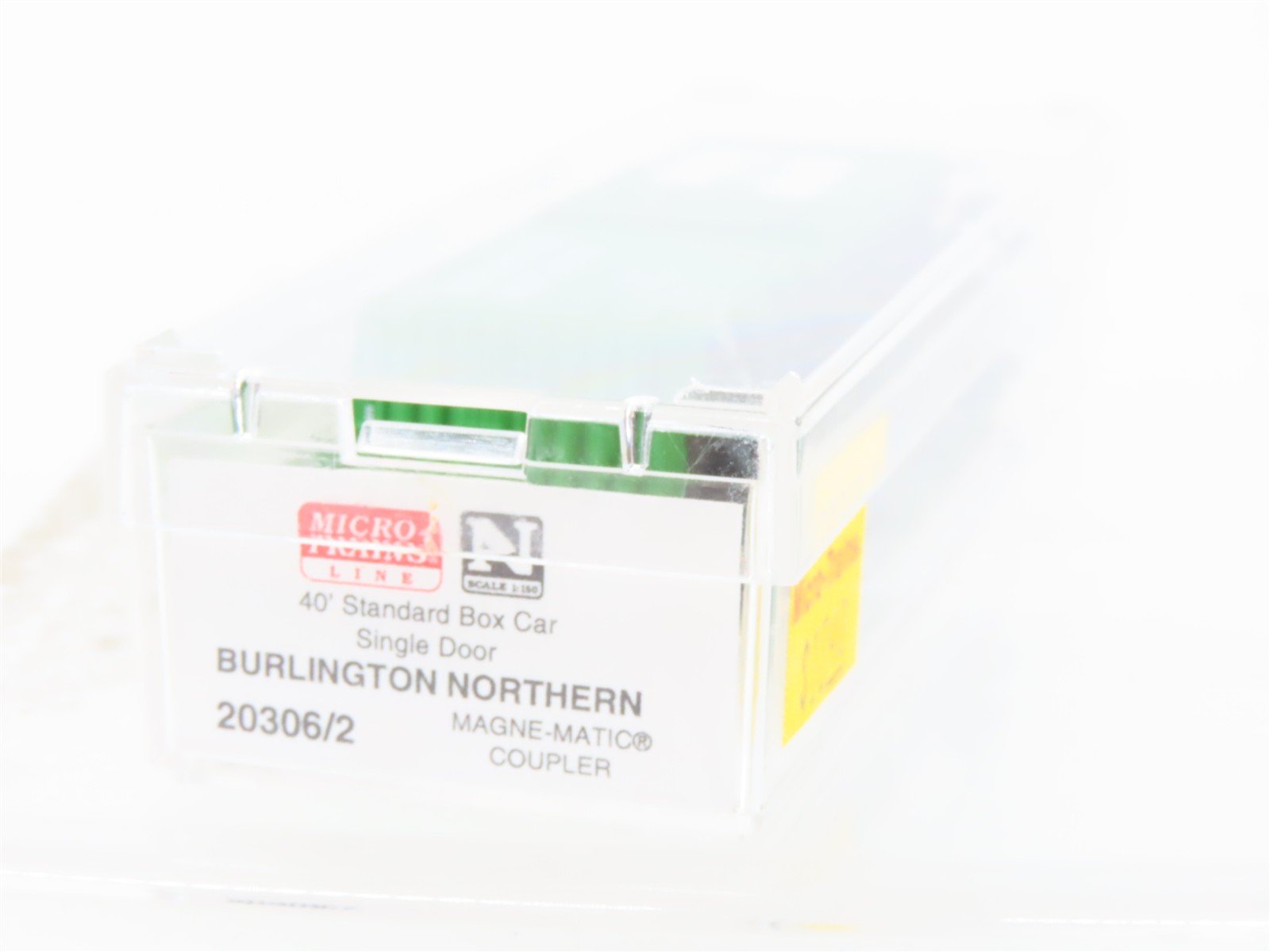 N Micro-Trains MTL 20306/2 BN Burlington Northern 40' Single Door Box Car 189288