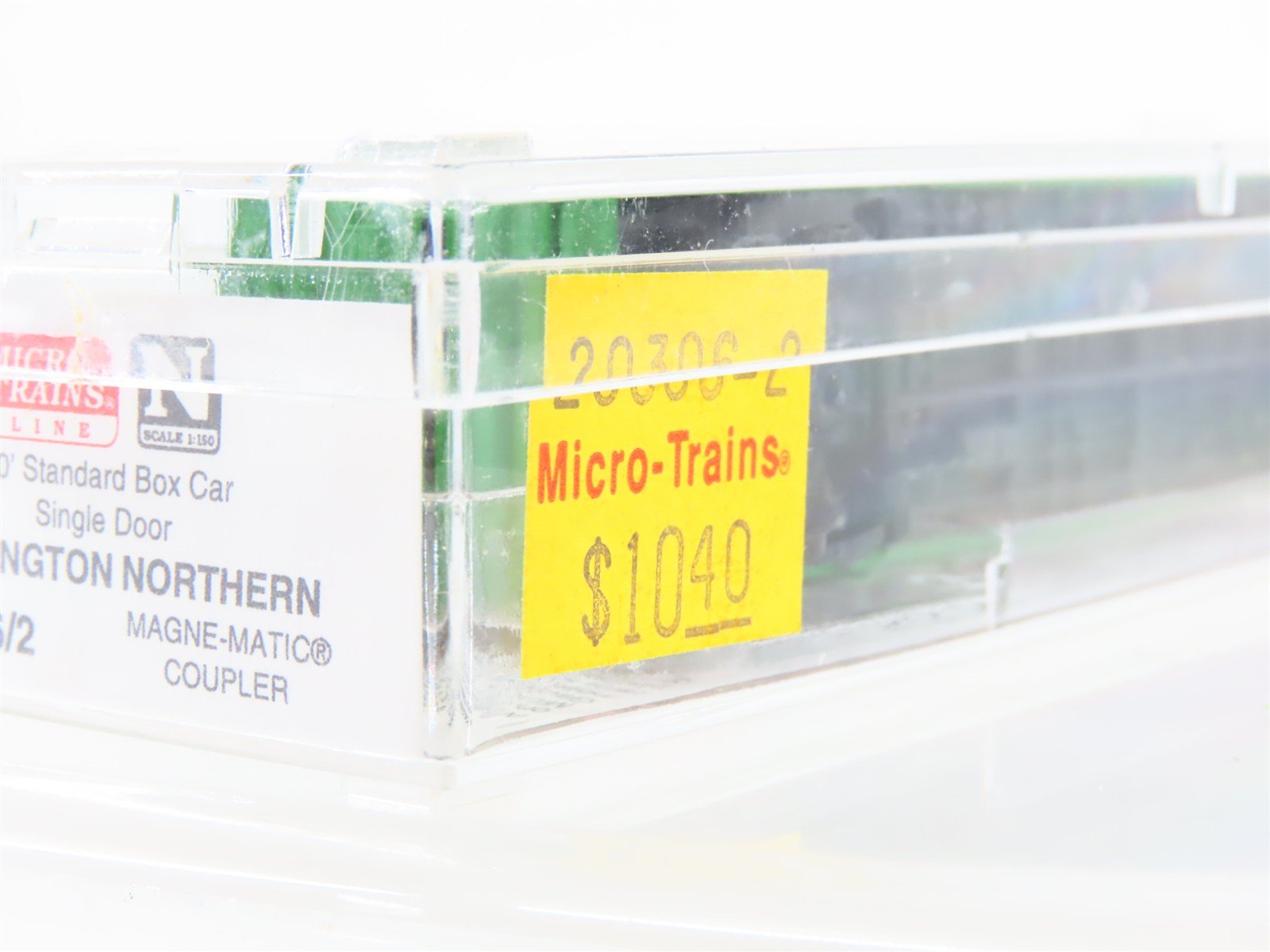 N Micro-Trains MTL 20306/2 BN Burlington Northern 40' Single Door Box Car 189288