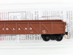 N Scale Micro-Trains MTL 61010 RI Rock Island 50' Open Gondola #187509