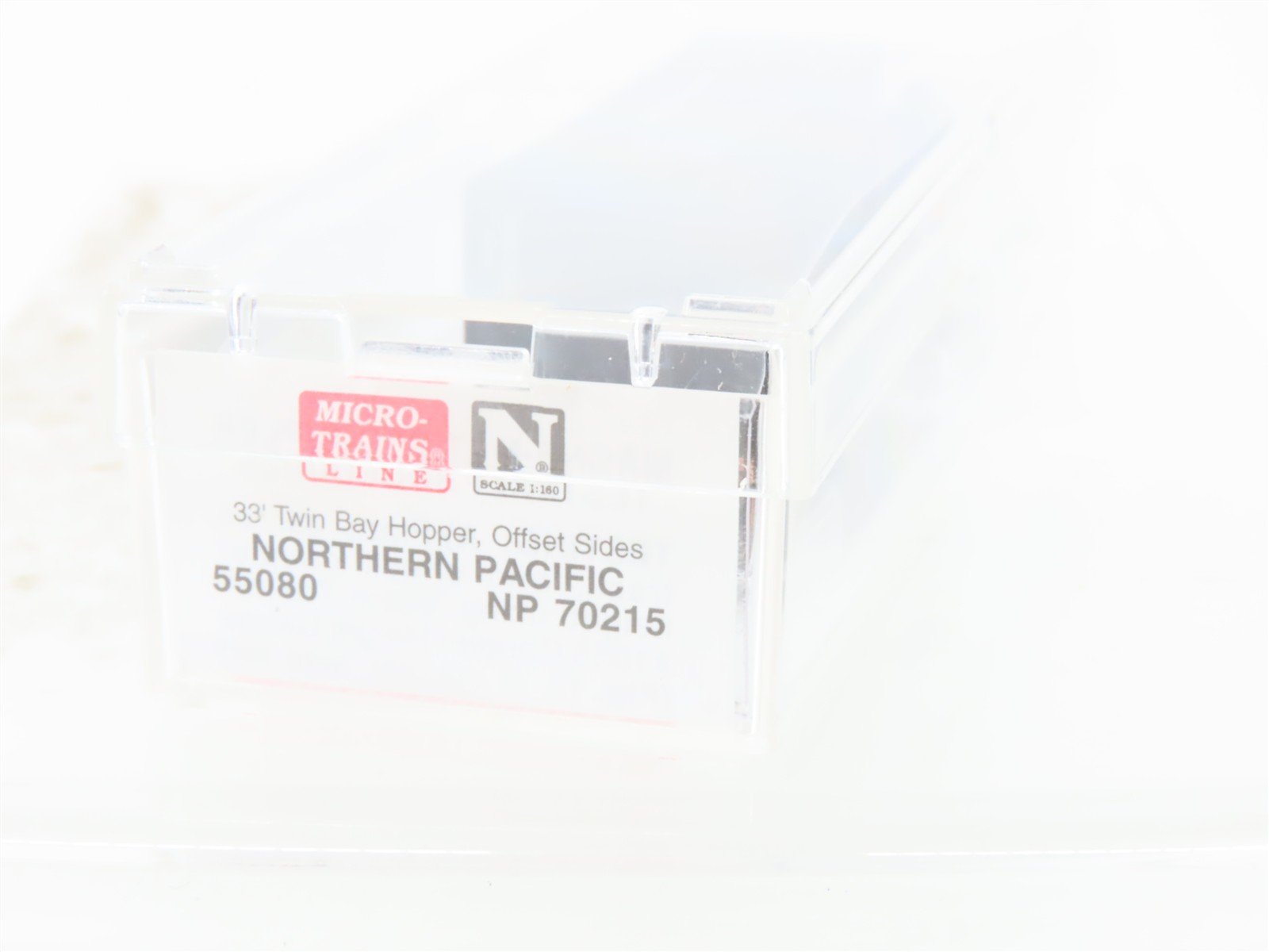 N Scale Micro-Trains MTL 55080 NP Northern Pacific 33' 2-Bay Hopper #70215