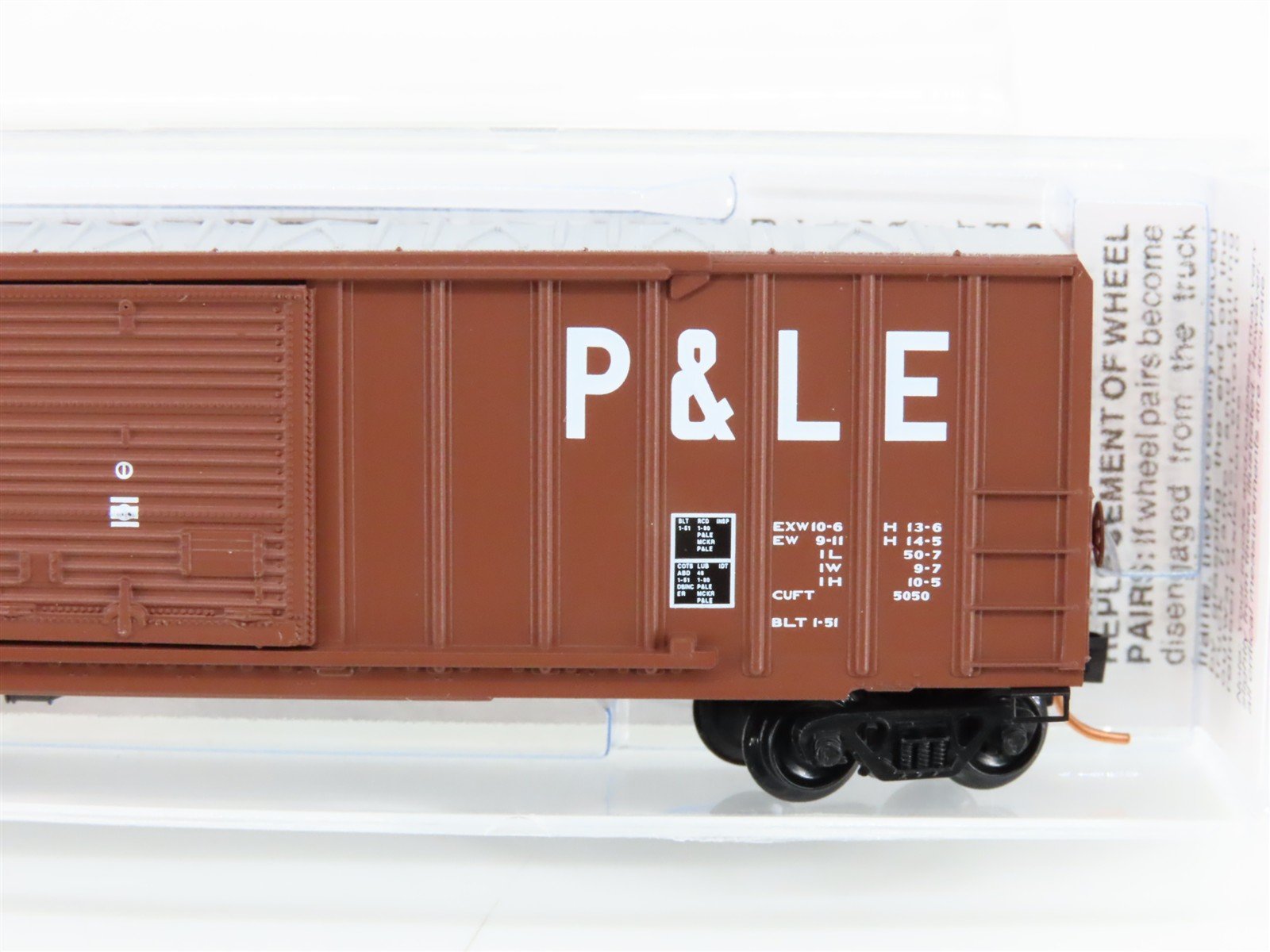 N Scale Micro-Trains MTL 25290 P&LE Pittsburgh & Lake Erie 50' Box Car #6193