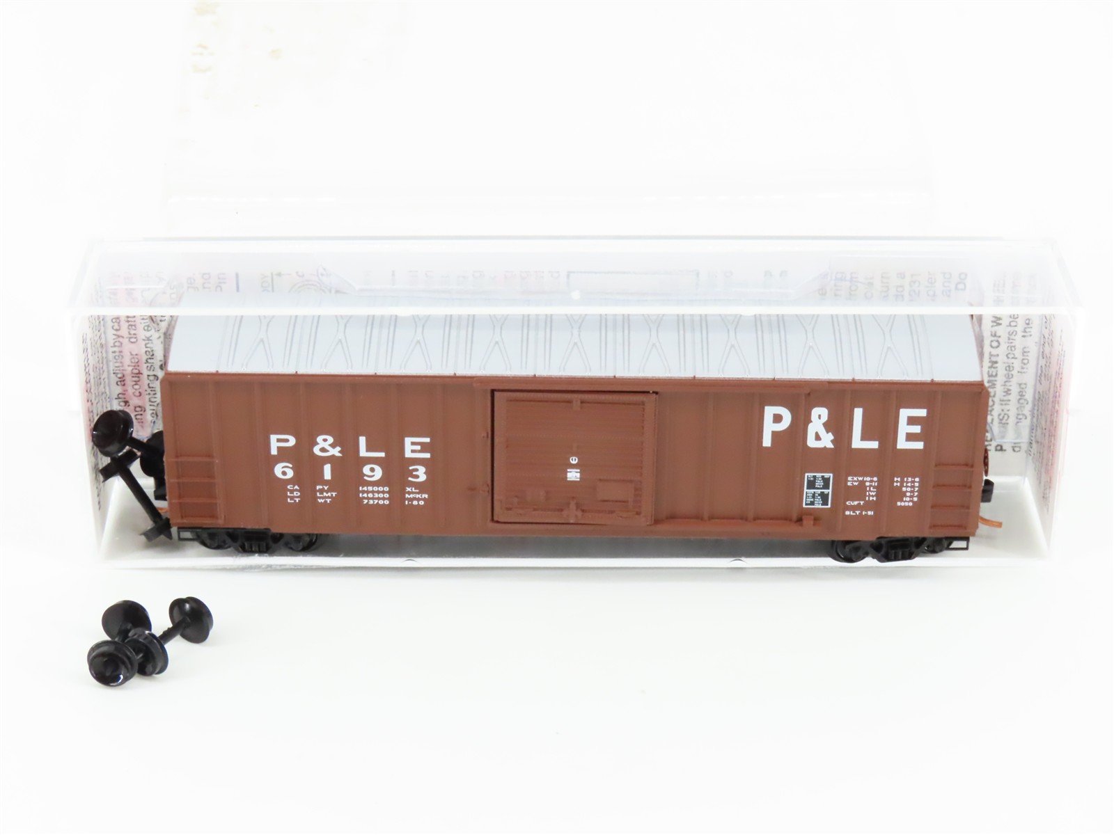 N Scale Micro-Trains MTL 25290 P&LE Pittsburgh & Lake Erie 50' Box Car #6193
