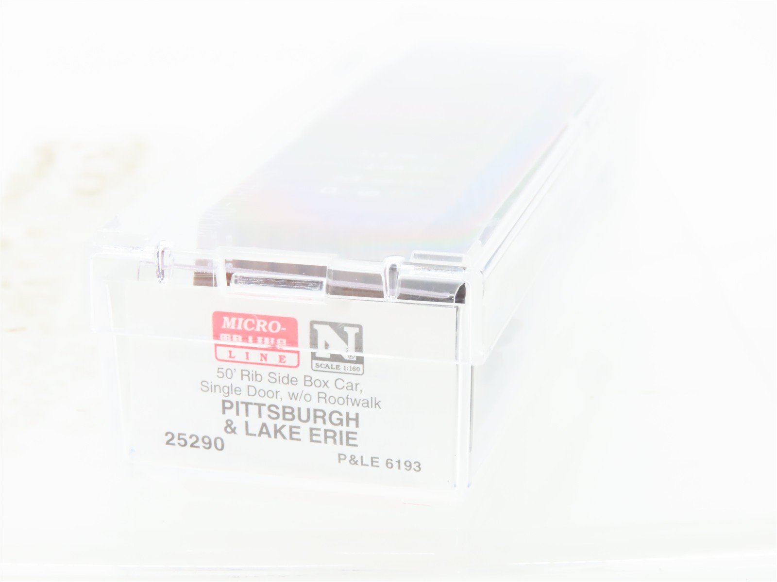 N Scale Micro-Trains MTL 25290 P&LE Pittsburgh & Lake Erie 50' Box Car #6193