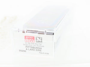 N Scale Micro-Trains MTL 25290 P&LE Pittsburgh & Lake Erie 50' Box Car #6193