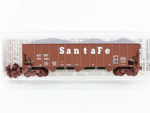 N Scale Micro-Trains MTL 108120.2 ATSF Santa Fe 3-Bay Open Hopper #179482