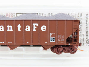 N Scale Micro-Trains MTL 108120.2 ATSF Santa Fe 3-Bay Open Hopper #179482