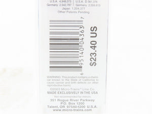 N Micro-Trains MTL 70010 PFE Pacific Fruit Express Mechanical Reefer #302113