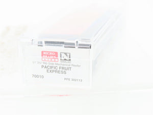 N Micro-Trains MTL 70010 PFE Pacific Fruit Express Mechanical Reefer #302113