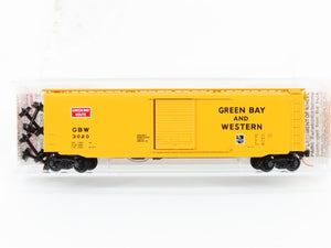 N Scale Micro-Trains MTL 31130 GBW Green Bay Route 50' Single Door Box Car #3020