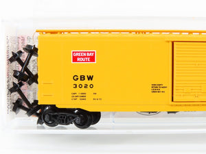 N Scale Micro-Trains MTL 31130 GBW Green Bay Route 50' Single Door Box Car #3020
