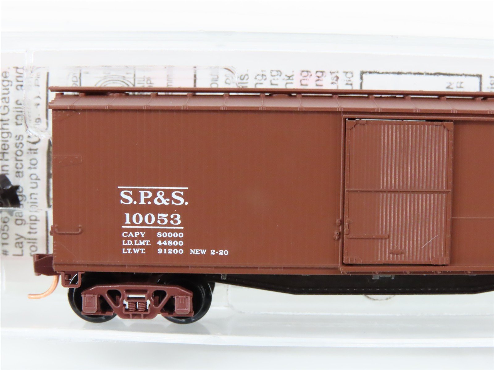 N Micro-Trains MTL 39230 SP&S Spokane Portland & Seattle 40' Box Car #10053