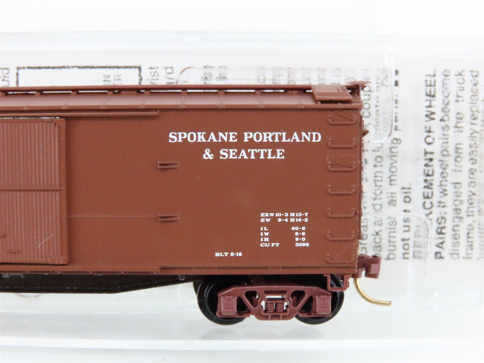 N Micro-Trains MTL 39230 SP&S Spokane Portland & Seattle 40' Box Car #10053
