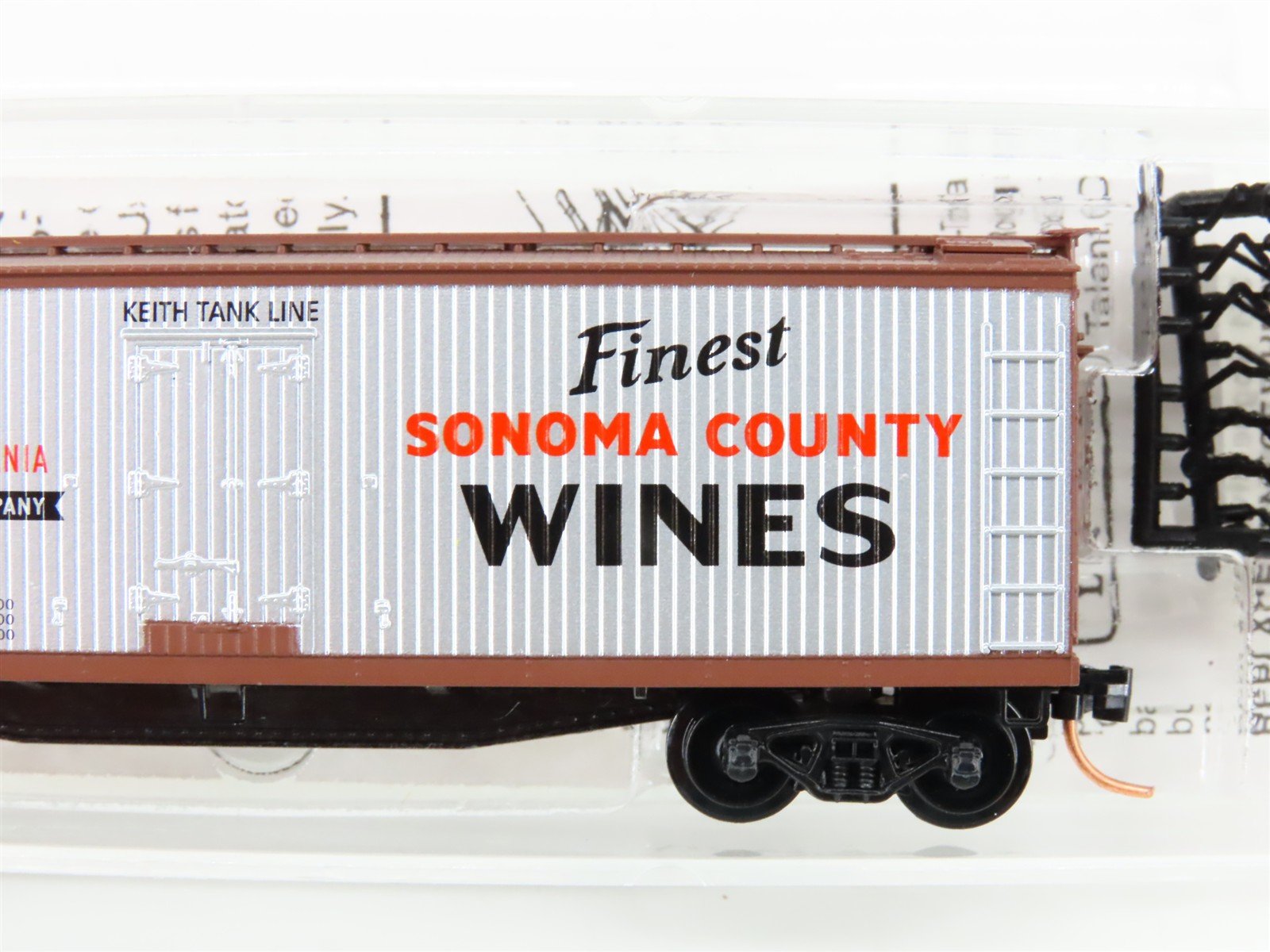 N Scale Micro-Trains MTL 49070 KTX Keith Tank Line 40' Wood Reefer #6002