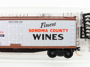 N Scale Micro-Trains MTL 49070 KTX Keith Tank Line 40' Wood Reefer #6002