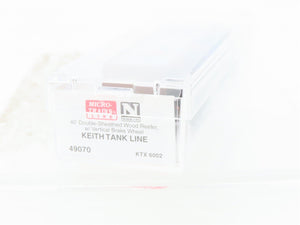 N Scale Micro-Trains MTL 49070 KTX Keith Tank Line 40' Wood Reefer #6002