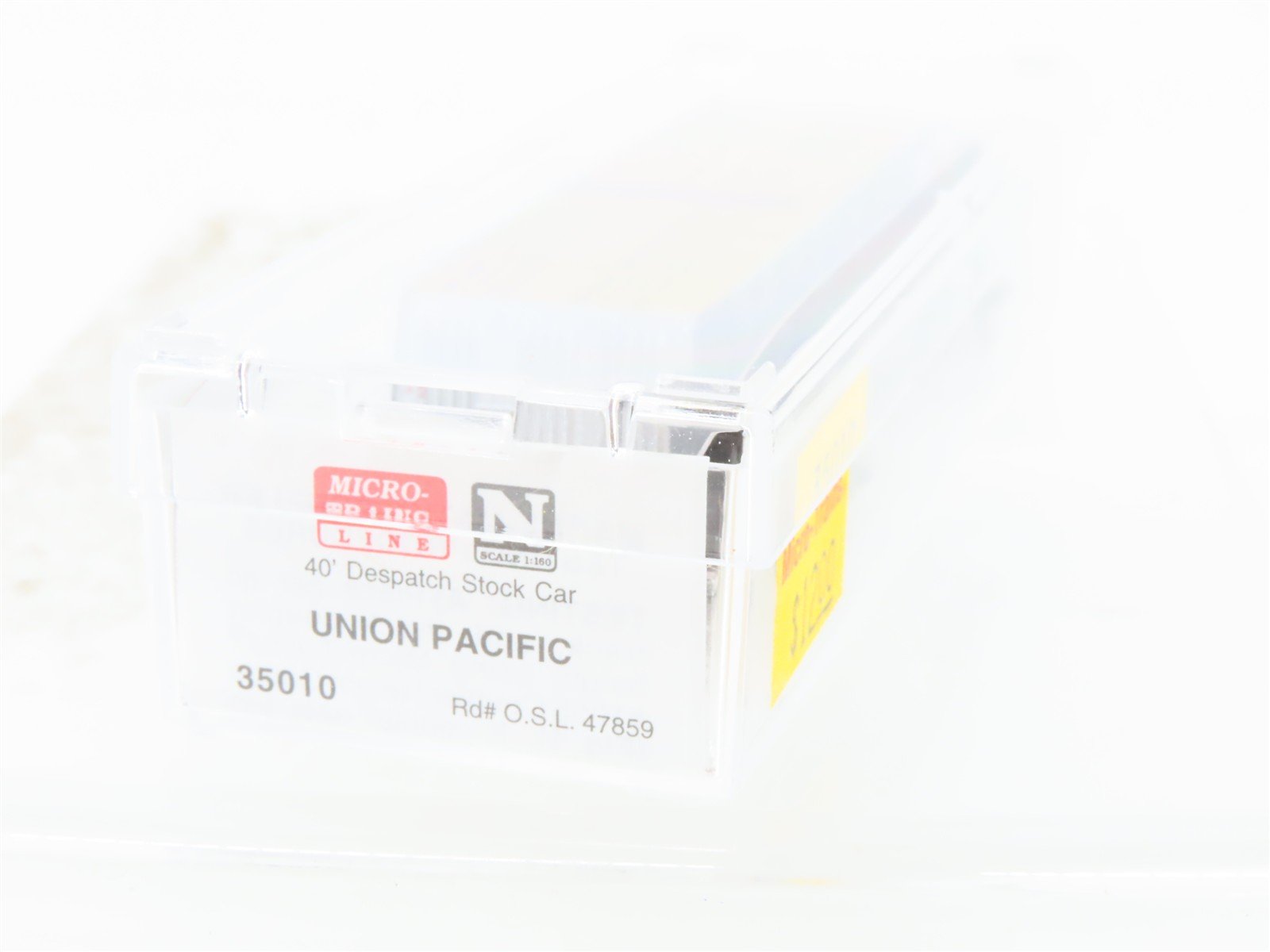 N Scale Micro-Trains MTL 35010 OSL UP Union Pacific 40' Despatch Stock Car 47859