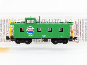 N Scale Micro-Trains MTL 100080 Pepsi-Cola 36' Steel Side Caboose #10007