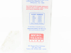 N Scale Micro-Trains MTL 100080 Pepsi-Cola 36' Steel Side Caboose #10007