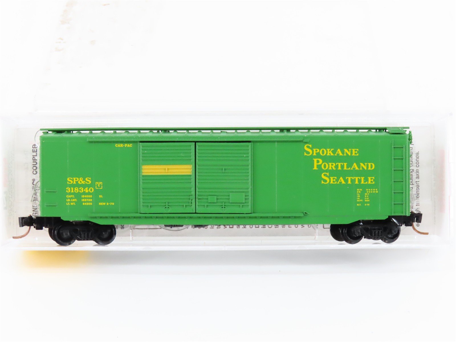 N Micro-Trains MTL 34040 SP&S Spokane Portland & Seattle 50' Box Car #318340