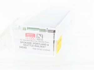 N Micro-Trains MTL 34040 SP&S Spokane Portland & Seattle 50' Box Car #318340