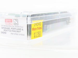 N Micro-Trains MTL 34040 SP&S Spokane Portland & Seattle 50' Box Car #318340